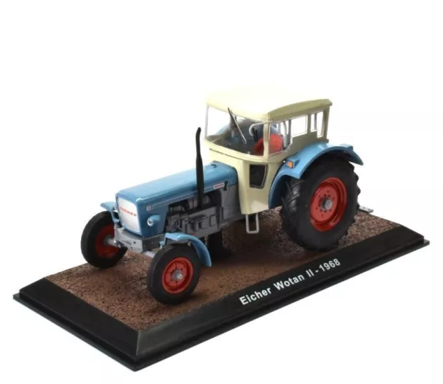 Tractor Atlas Editions ex mag escala 1:32 modelo diecast Eicher Wotan II-1968 JP15