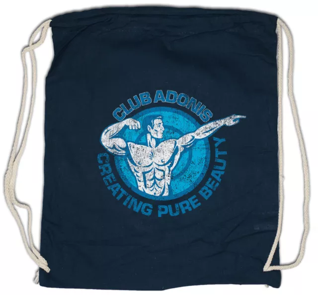 CLUB ADONIS BODYBUILDER Drawstring Bag Gym Fitness Muscles Training Bodybuilding