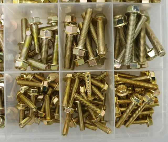 FLANGE BOLT & Nut Kit Suit Toyota Landcruiser Fj40 Bj40 Bj42 Fj45 Hj47