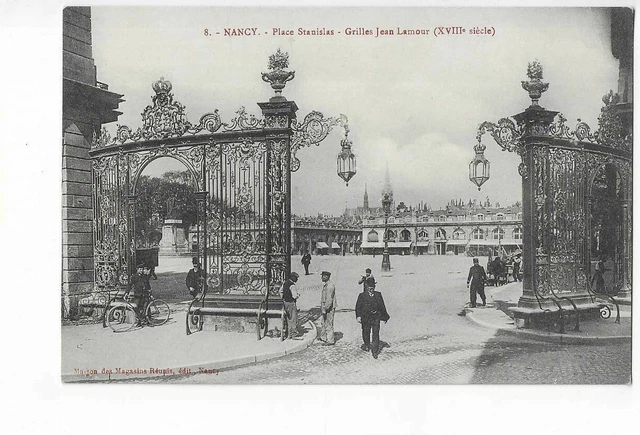 54  Nancy  Place Stanislas  Grilles Jean Lamour
