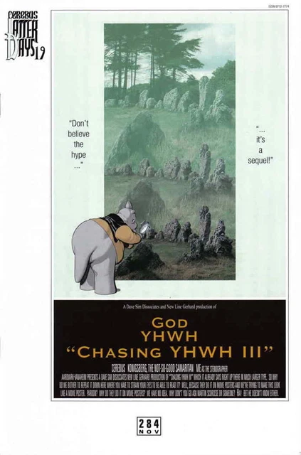 Cerebus the Aardvark #284 FN; Aardvark-Vanaheim | Dave Sim Latter Days 19 - we c