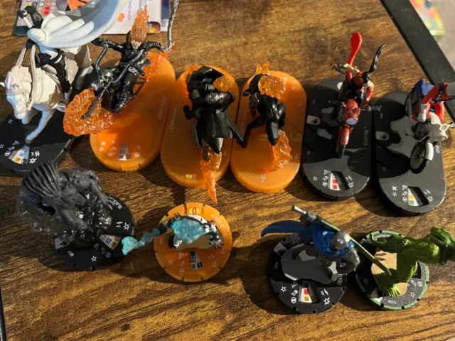 Marvel Heroclix - Wheels of Vengeance - Super Rare, Rare Lot