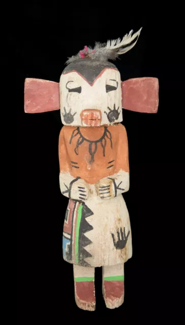 Antica Bambola Stile Hopi Talavai-i- Kachina Nativi Americani 29 CM 40