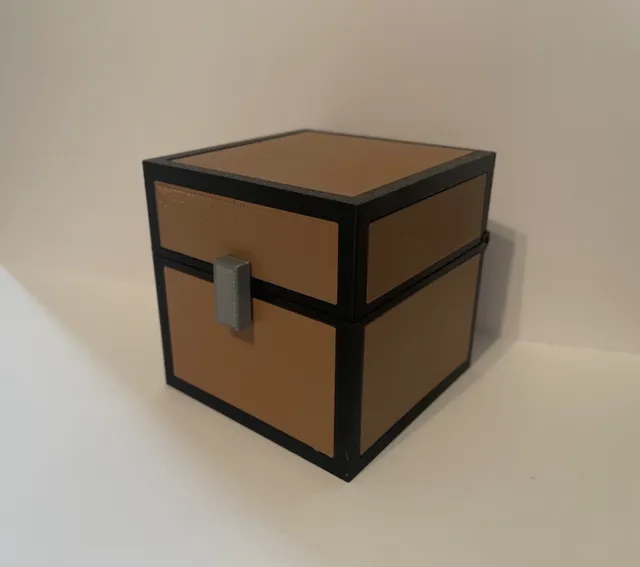 Minecraft Chest Aufbewahrung Dekoration Box 3D-Druck