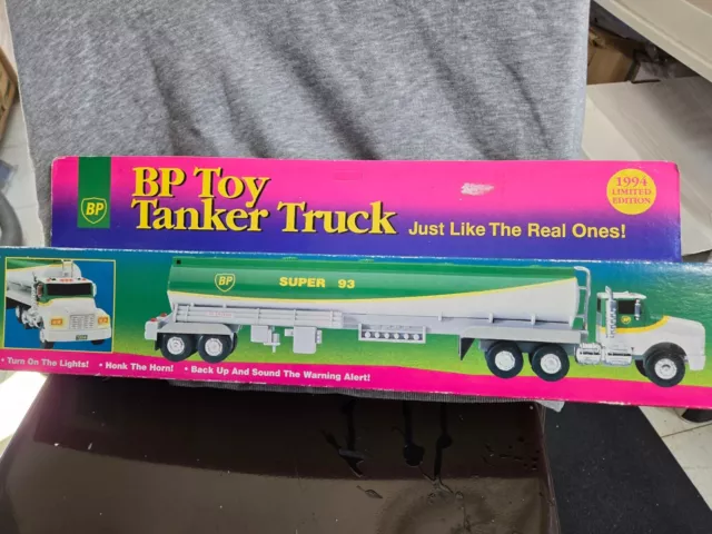 Limited Edition 1994 BP Toy Tanker Truck Super 93 (New In Original Box)