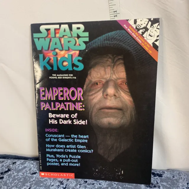 STAR WARS KIDS Magazine Scholastic 1997 Issue 16 Emperor Palpatine