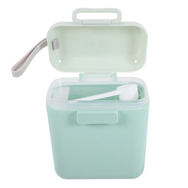 MILK DISPENSER FOR Formula Container Travel Baby Powder Sealed Jar £10.