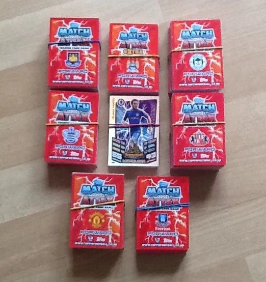 Topps Match Attax Extra 2012/13 Premier League Player Cards - Full List