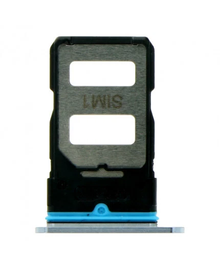 Tiroir Double SIM Pour Xiaomi Mi 10T / 10T Pro 5G - Porte-cartes SIM De Rechange Avec éjecteur - Argent