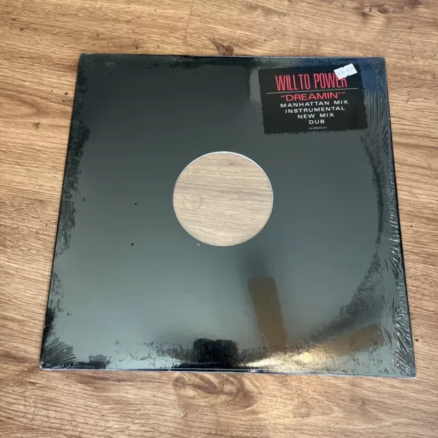 Will to Power-Dreamin' 12" 1987 Epic NEAR MINT/EXC. Hype Sticker