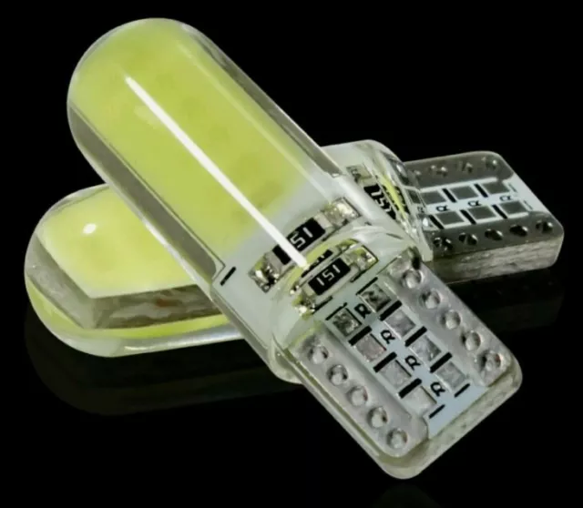 2 x Bombillas 12w LED 5050 COB T10