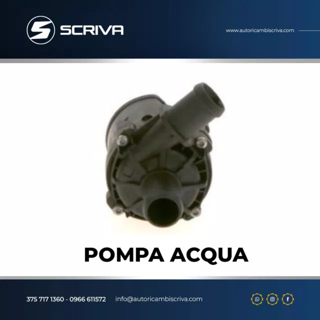 Pompa Acqua Di Riscaldamento Ausiliaria Per Skoda Fabia Octavia Rapid Seat Audi