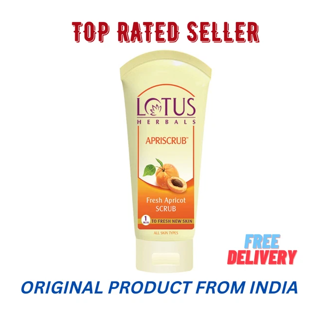 Lotus aux Herbes Apriscrub Frais Abricot Gommage, 180g