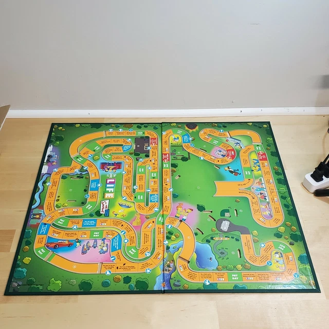 GAME OF LIFE The Simpsons Edition Replacement Game Board Only £8.96
