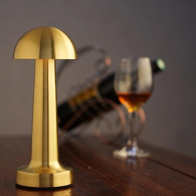 Lampada Da Tavolo a LED Touch Senza Fili Ricaricabile Per Casa Ristorante Bar 9