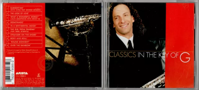 KENNY G - Classics In The Key Of G - 1999 CD Album (US Import) *FREE UK POSTAGE*