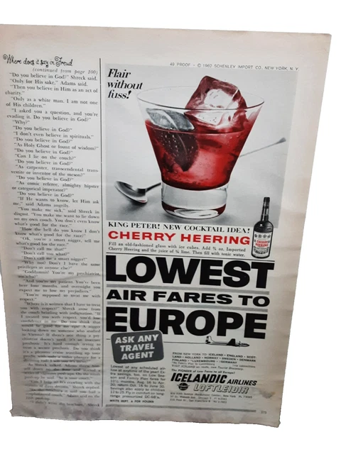 1960-69, Advertising-Print, Merchandise & Memorabilia, Advertising