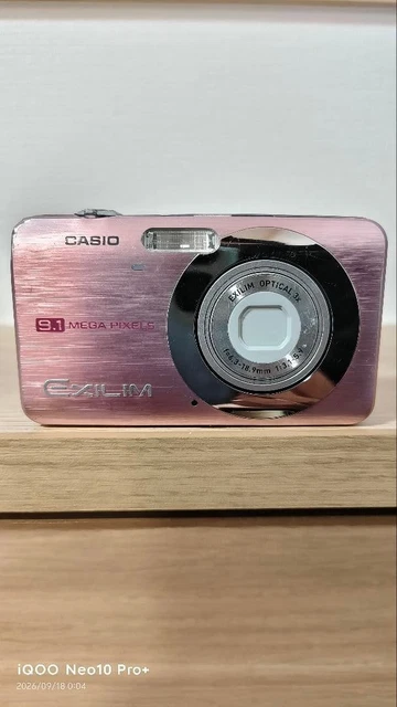 CASIO EXILIM EX-Z85 Pink 3x Optical Zoom Tested Working From Japan