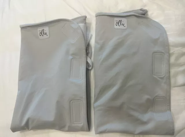 The Ollie World Swaddle 2 Steele Gris {Juego de 2}