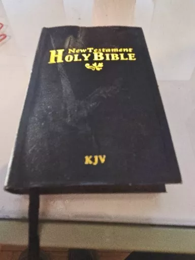 New Testament Holy Bible KJV Red Letter Edition 4 1/2" Tall x 3" Wide