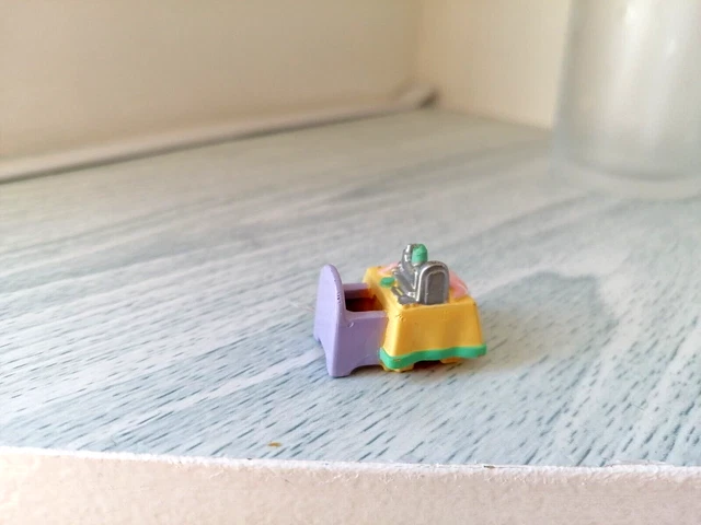 Vintage Polly Pocket figure ring popper for dazzling  dressmaker, Good Cond 1991