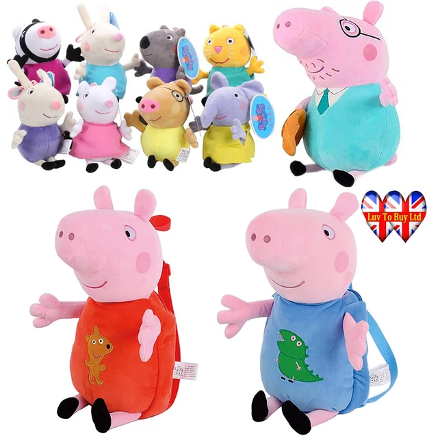 Peppa Pig Peppa And Friends Collectable Plush 5 Pack £11.90 @ Amazon