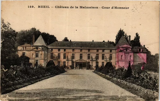 CPA AK RUEIL Chateau de la Malmaison - Cour d'Honneur (413186)