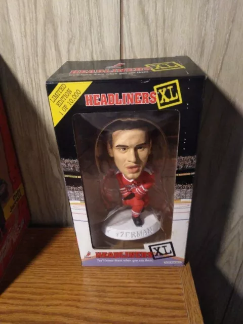 Steve Yzerman Detroit Redwings Hockey Headliners Xl Bobblehead New In Box Steve Yzerman Detroit Redwings Hockey Headliners Xl Bobblehead New In Box