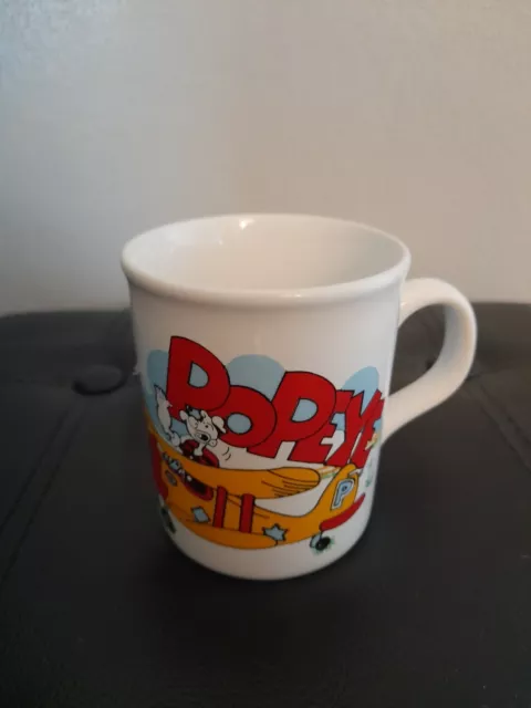 Vintage King Features Syndicate Popeye Mug - 1988 2