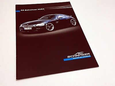 AC Schnitzer Brochure BMW Z4 Roadster 3.0i E85 AC Schnitzer ACS4 295 HP Compressor 