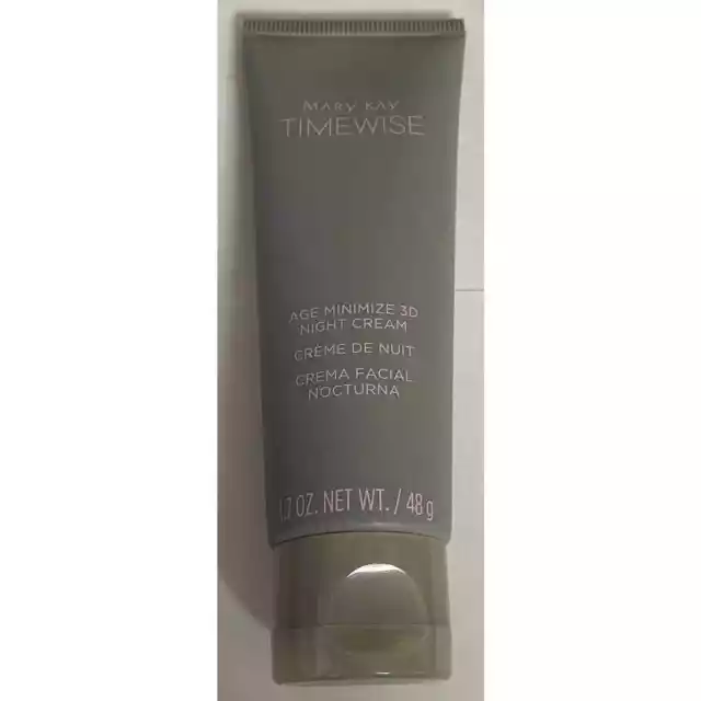 Crema de noche Mary Kay Timewise Age Minimize 3D nueva en paquete piel normal a grasa