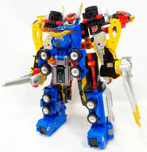 Go Buster Ranger POWER RANGERS TOKUMEI Sentai Go Busters DX Go-Buster Oh Megazord BANDAI ...
