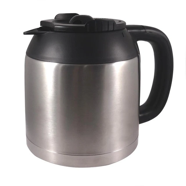 Ersatzkanne für Kaffeemaschine Domo DO474K 1,2 Liter Silber Thermoskanne NEU
