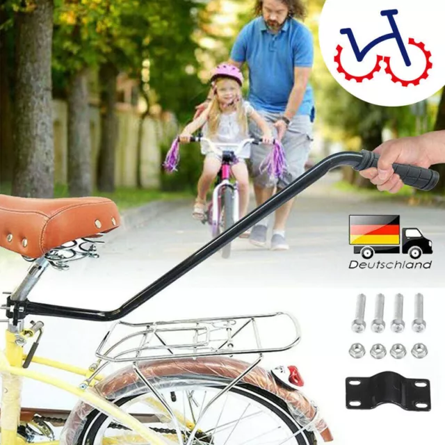 Kinder Fahrrad Schiebestange Schubstange Fahrrad Lernhilfe Kinderrad Haltestange