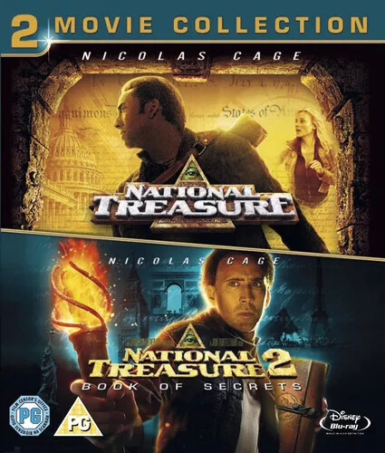 National Treasure: 2-Movie Collection [New Blu-ray] UK - Import