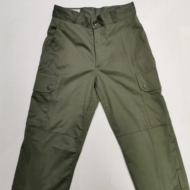 Pantalon Treillis Cargo Armée Française - Vert Kaki - Taille 2XL (108L Long) - Neuf Sans étiquettes