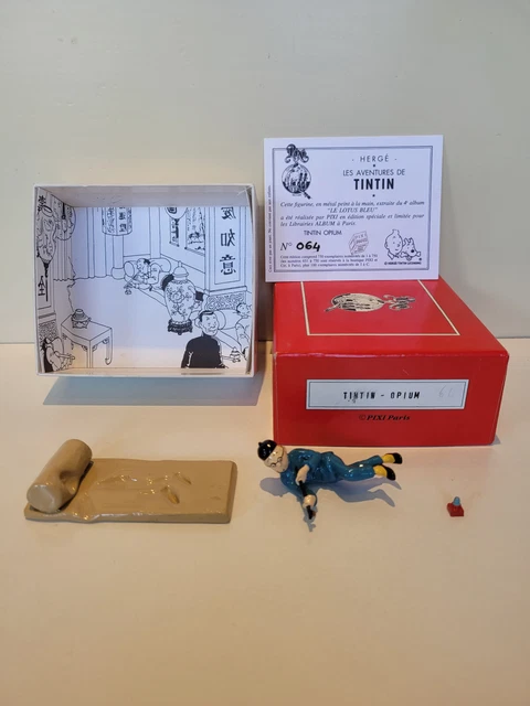 figurine tintin pixi : NESTOR avec balay et seau - collection générique