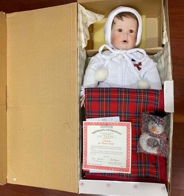 "Nicholas the Winter Baby" by Joan Ibarolle for Ashton Drake - with COA/Box