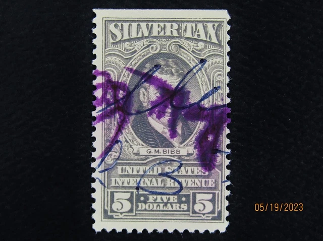 nystamps US Revenue Stamp # RG124 Rare   U2x1656