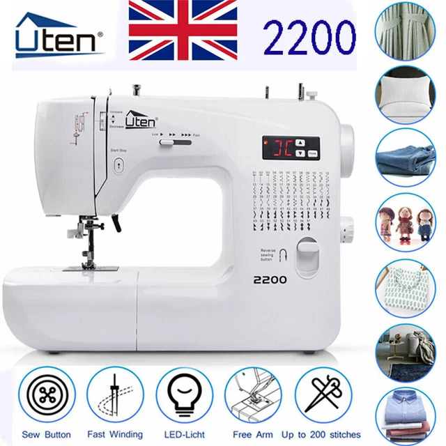 ELECTRONIC SEWING MACHINE Quilts Embroidery LCD Automatic Computerized