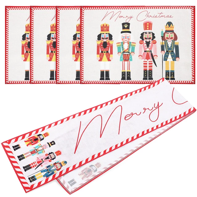 Weihnachtliche Tischdekoration Tischläufer Für Den Urlaub Tischsets Weihnachten