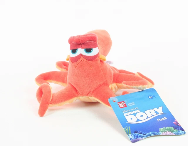 FINDING DORY plush HANK 6" soft toy octopus nemo Disney Pixar - NEW!