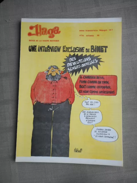 Haga No 36 Autumn/Fall 1978 Binet Devos IN Good Condition/Very Good Condition