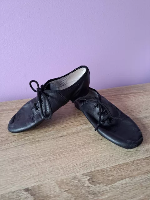 Black Bloch jazz shoes