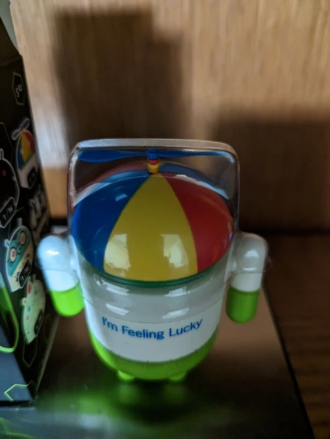 Rare Find - Android Mini Collectible - Series 02 - Noogler - With Plastic cover 3