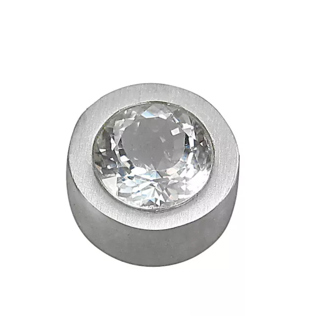 Schmuck-Michel Anhänger Silber 925 Bergkristall 10 mm  - Highlight (1230)