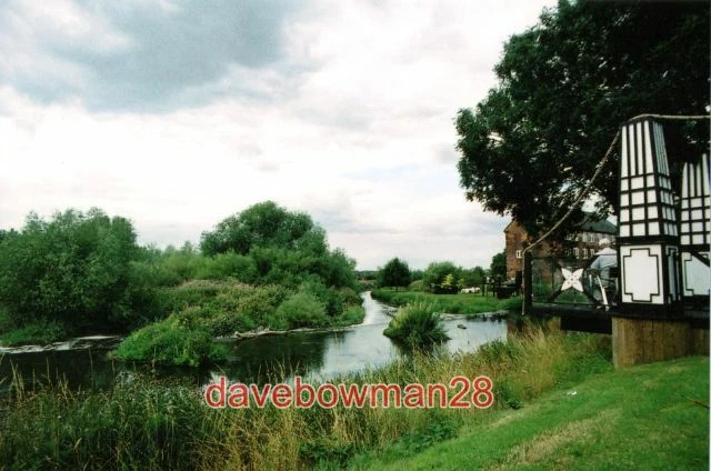 Photo  The Weir On The River Trent A View Of The Weir In Burton-On-Trent. Taken