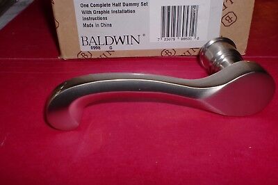 Baldwin 5445.150.LH Solid Brass Door Knob satin nickel half dummy New