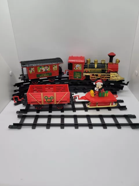 Disney Mickey Mouse Express Train Set Christmas Holiday