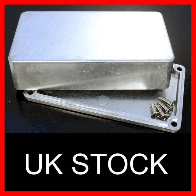 Aluminium Druckguss Metall Gehäuse Gitarre Effekt Pedal Box Gehäuse Hammond